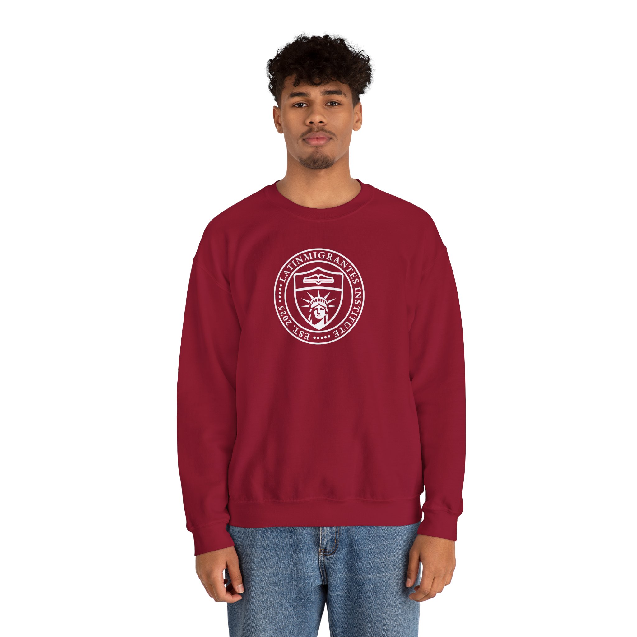Sudadera Crewneck — Escudo Estampado - Image 4