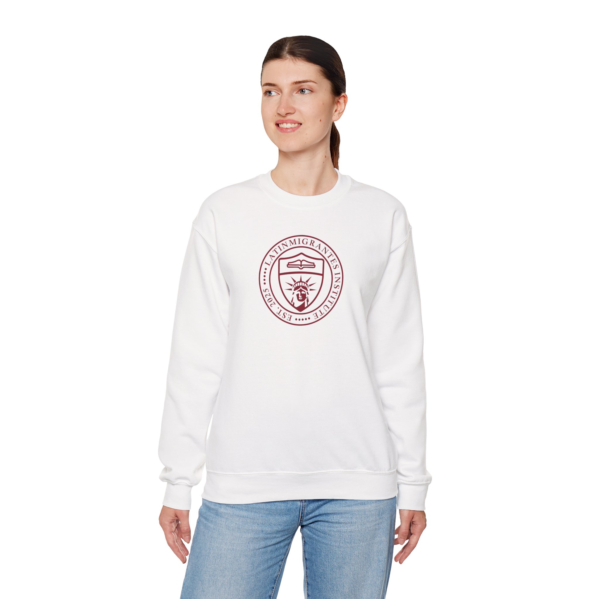 Sudadera Crewneck — Escudo Estampado - Image 9