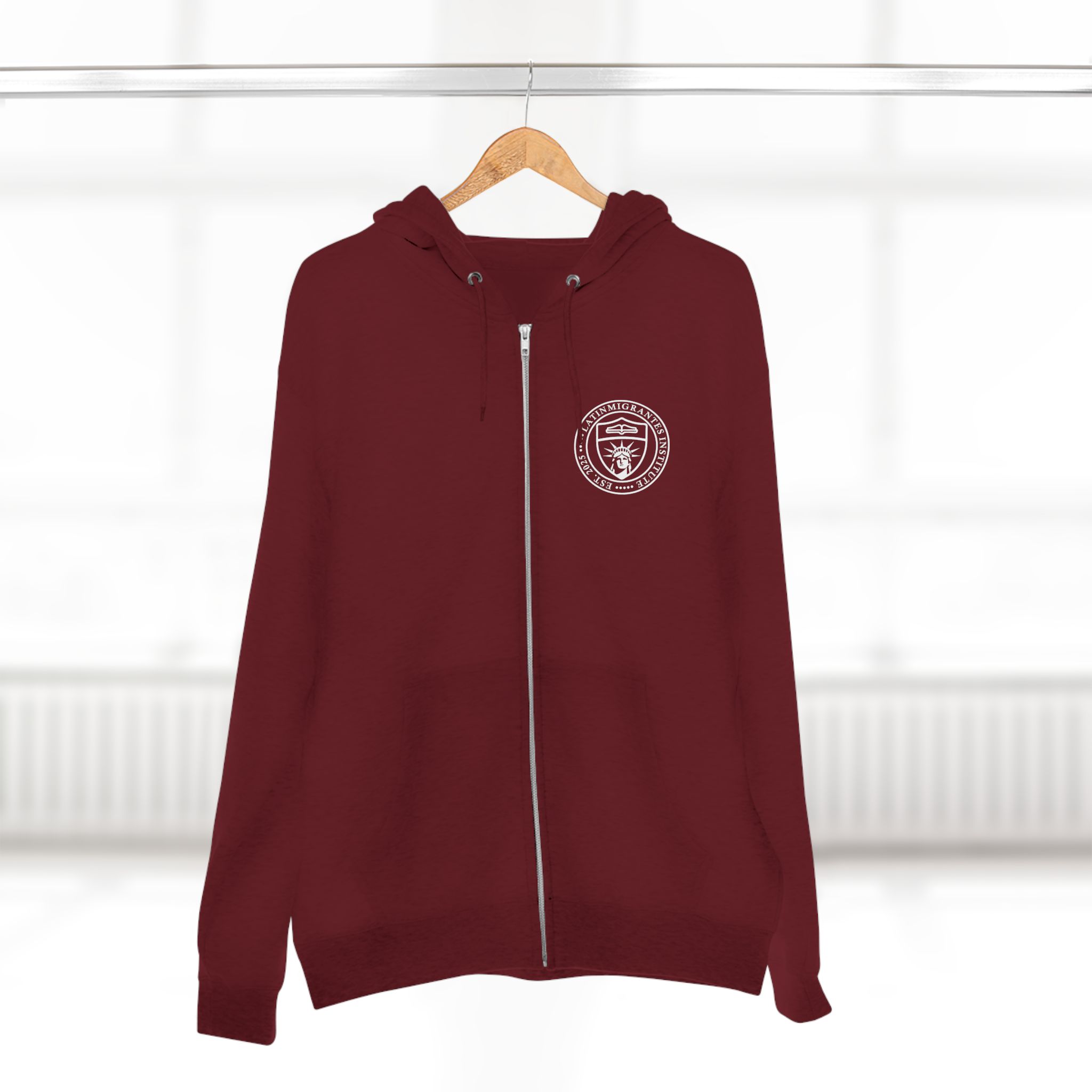 Sudadera con Cremallera — Escudo Estampado - Image 2