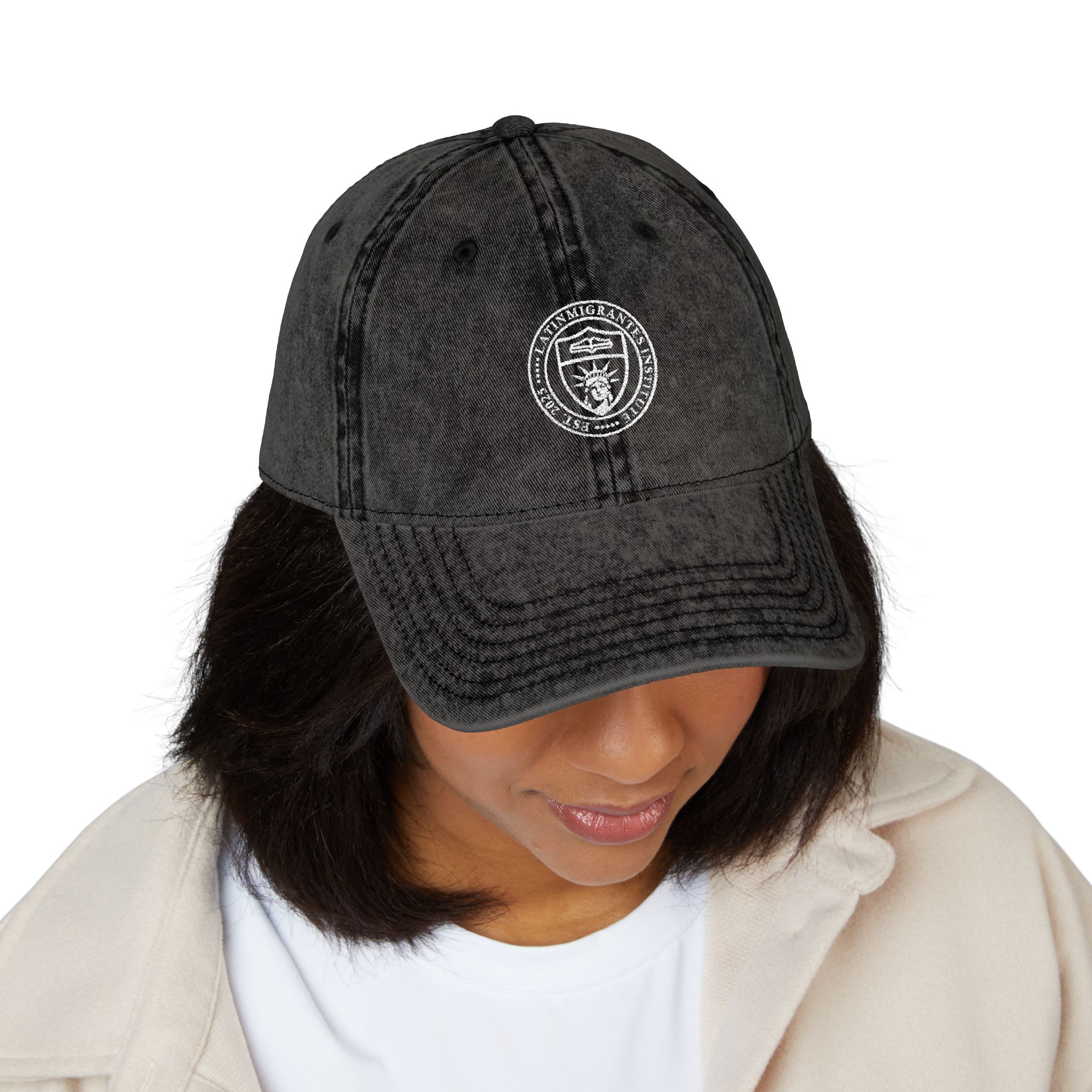 Gorra Vintage Lavada — Escudo Bordado - Image 4