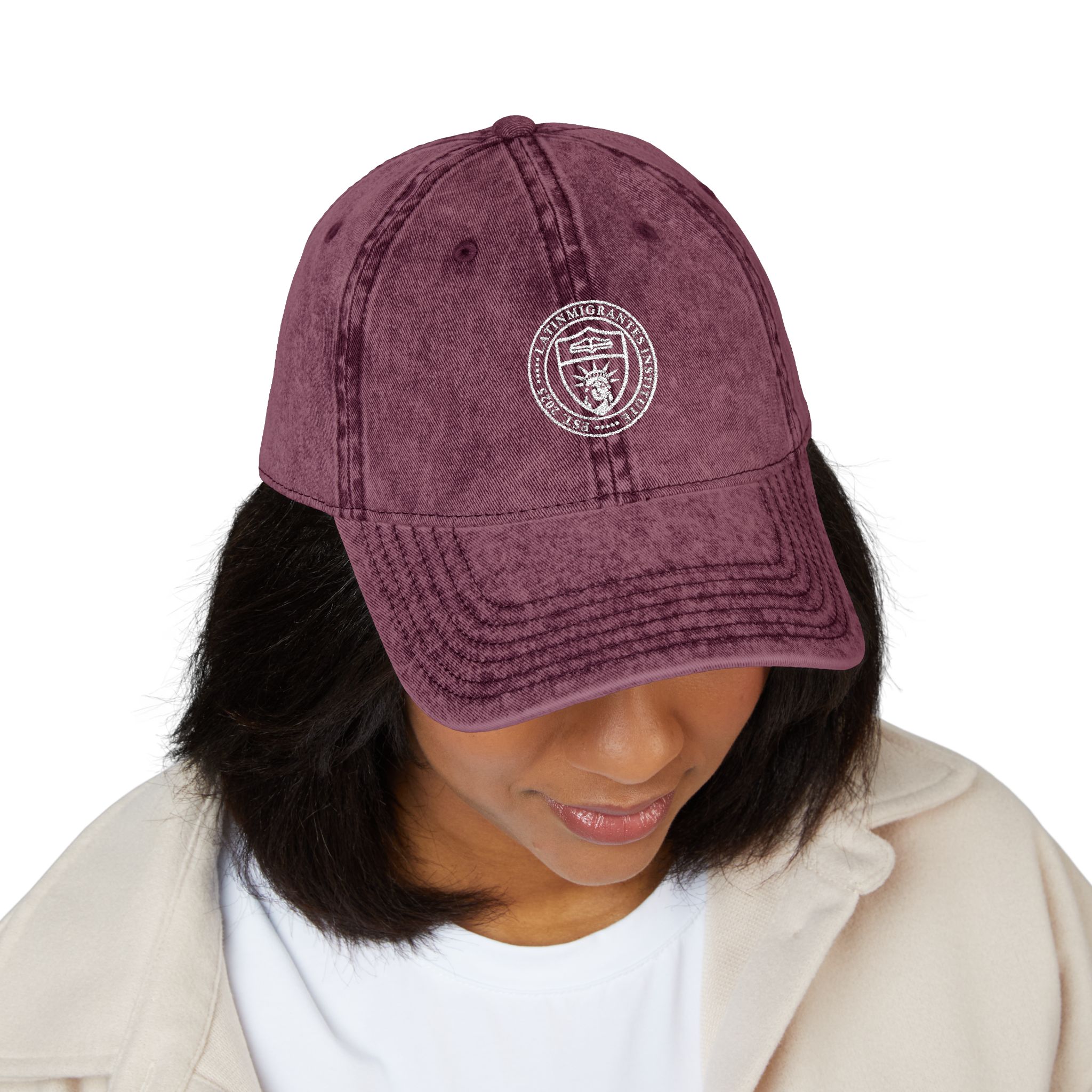 Gorra Vintage Lavada — Escudo Bordado - Image 8