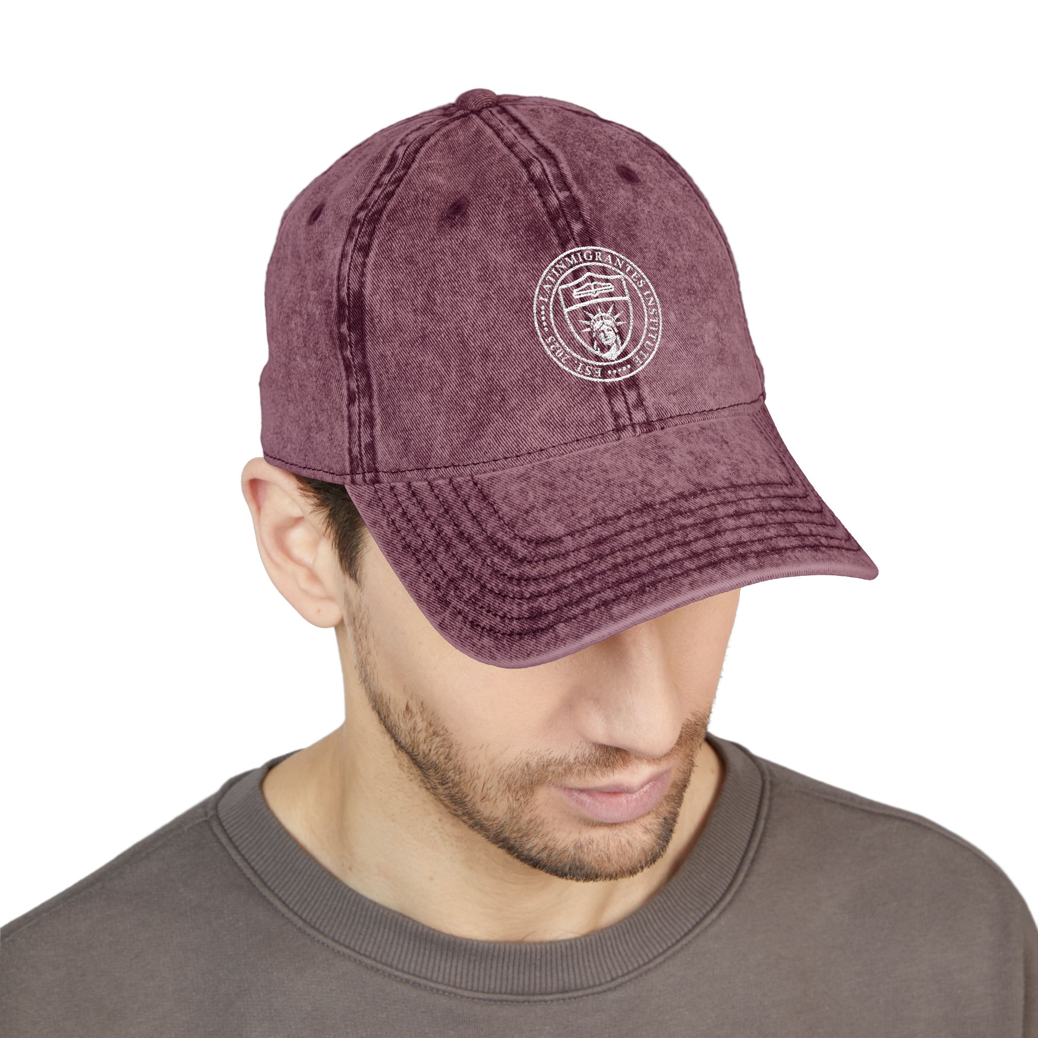Gorra Vintage Lavada — Escudo Bordado - Image 6