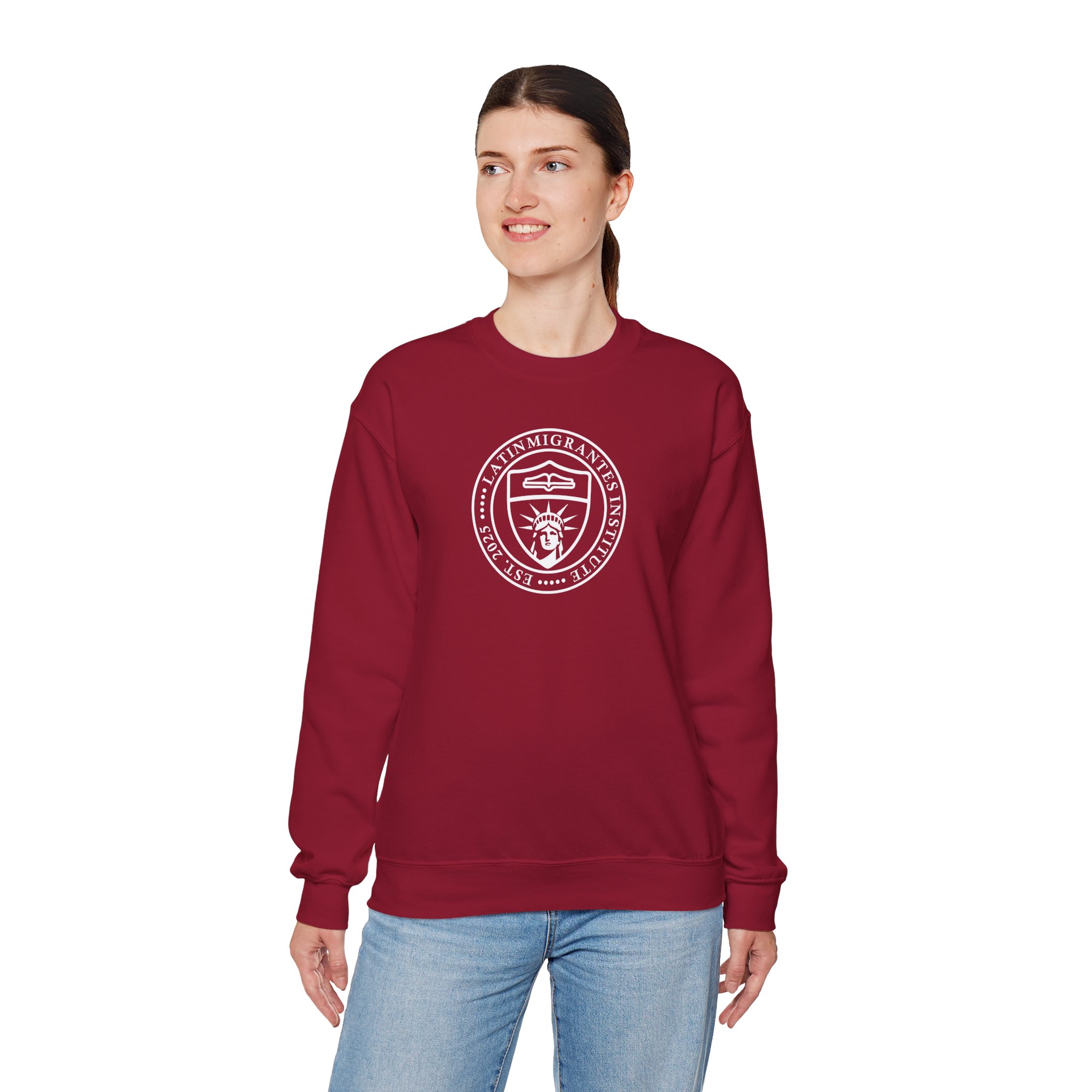 Sudadera Crewneck — Escudo Estampado - Image 3