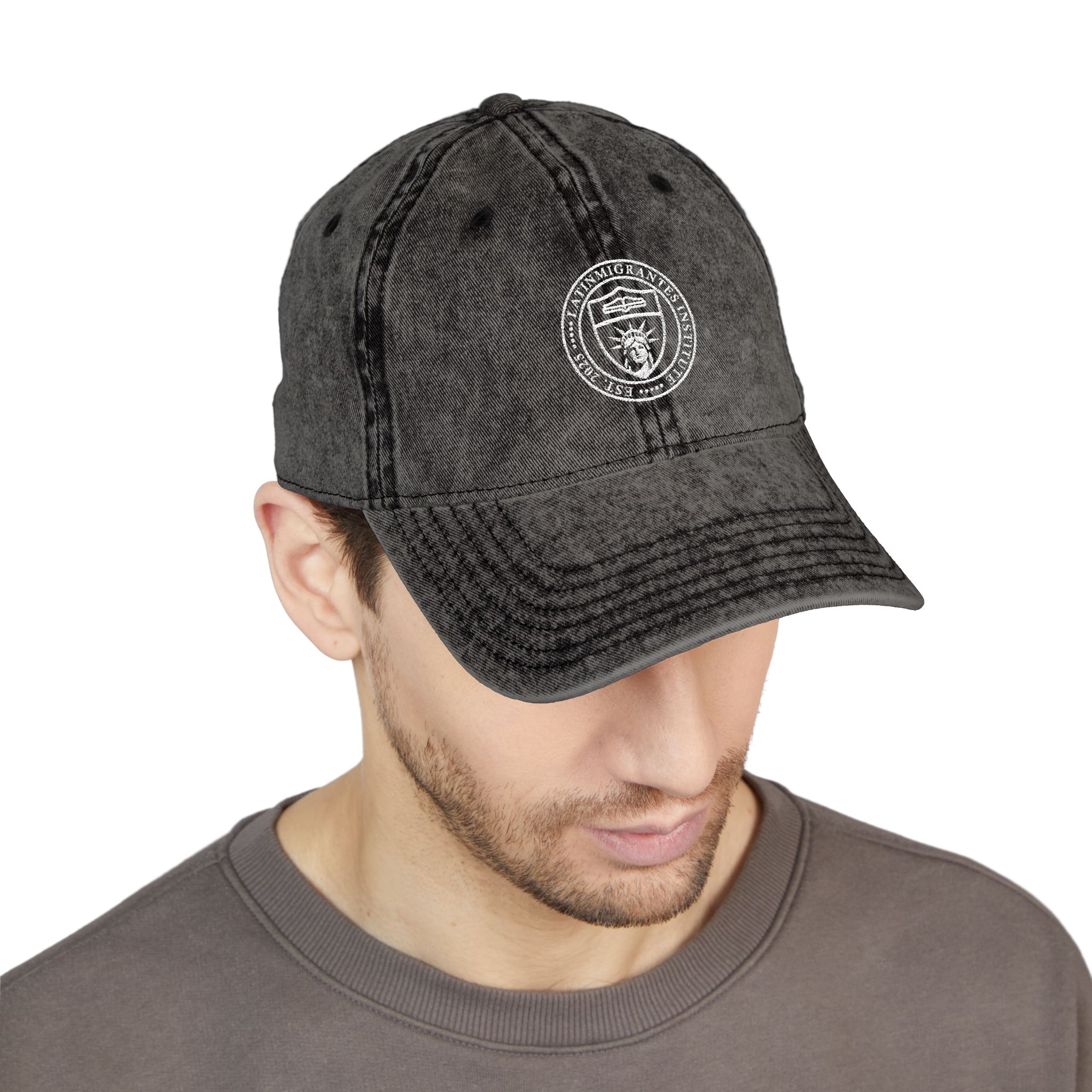 Gorra Vintage Lavada — Escudo Bordado - Image 2