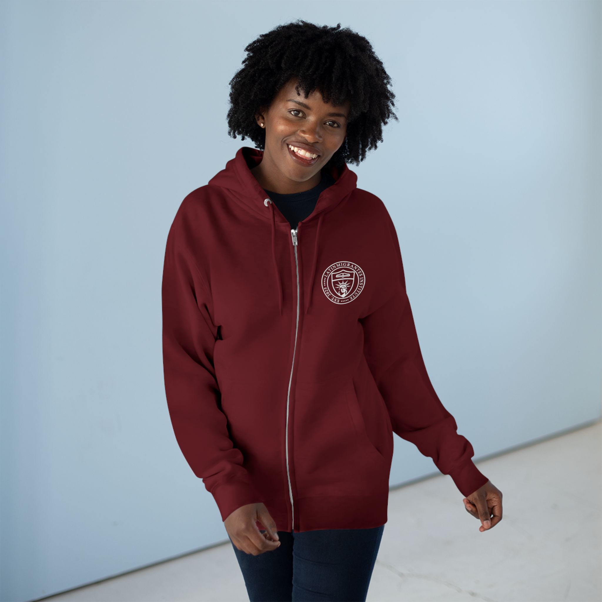 Sudadera con Cremallera — Escudo Estampado - Image 4