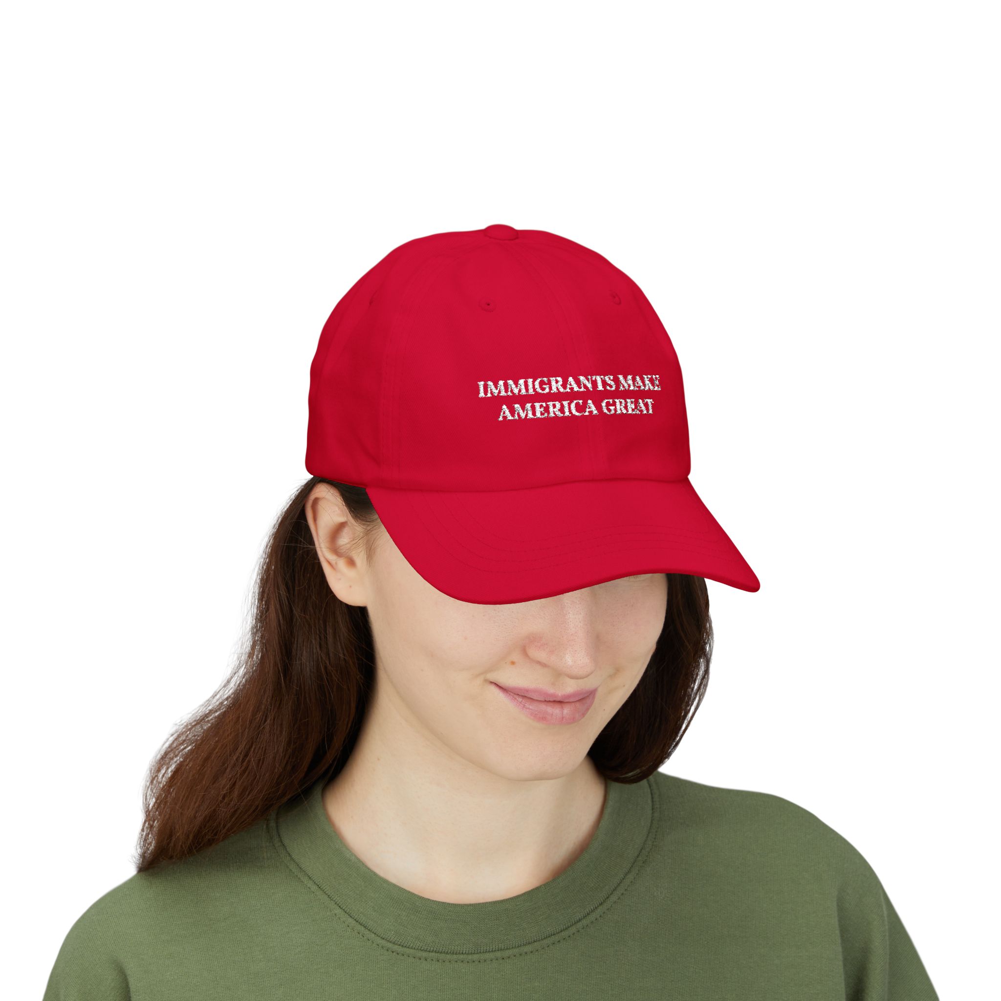 Gorra Dad Cap — Frase Bordada - Image 2