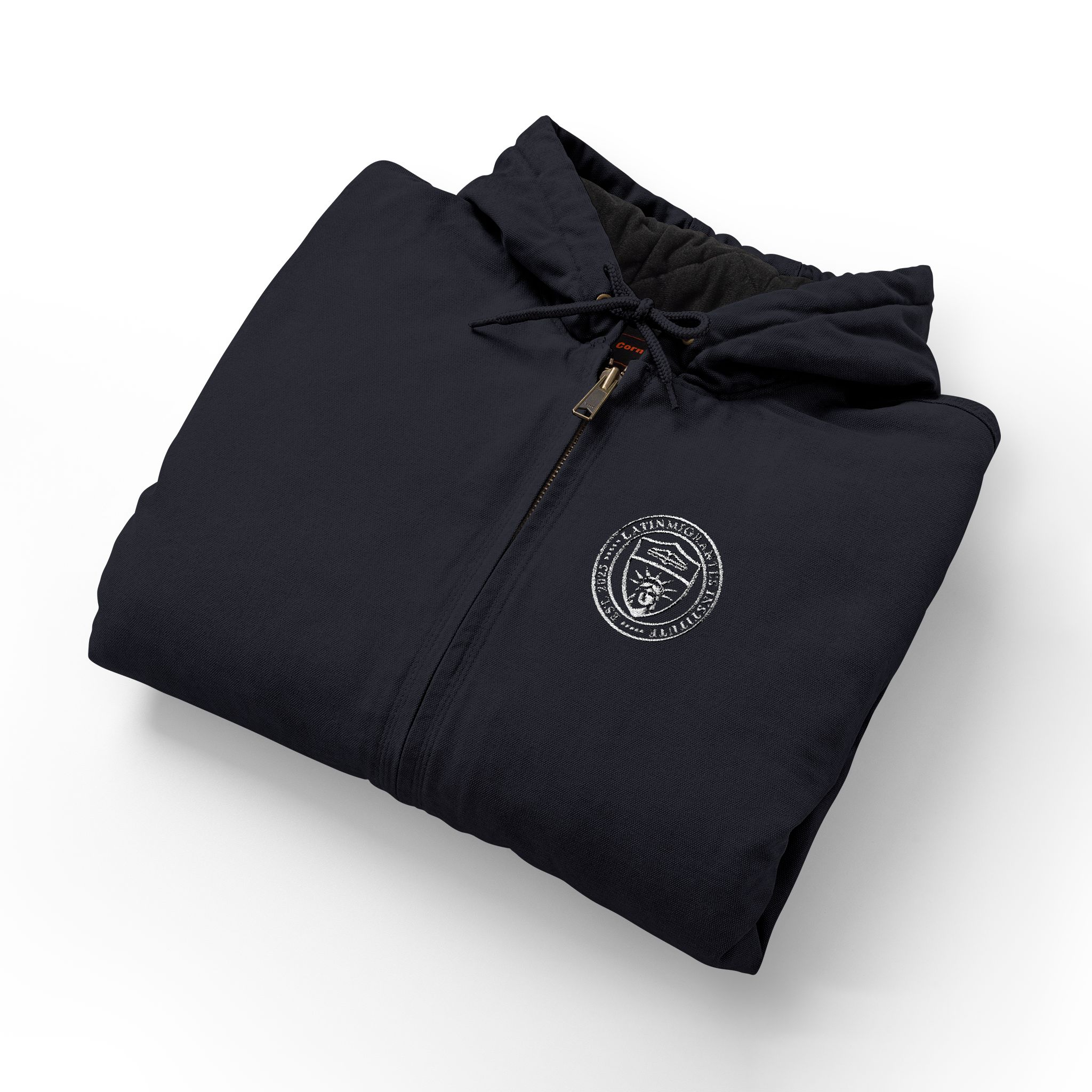 Chaqueta con Capucha — Escudo Bordado - Image 2