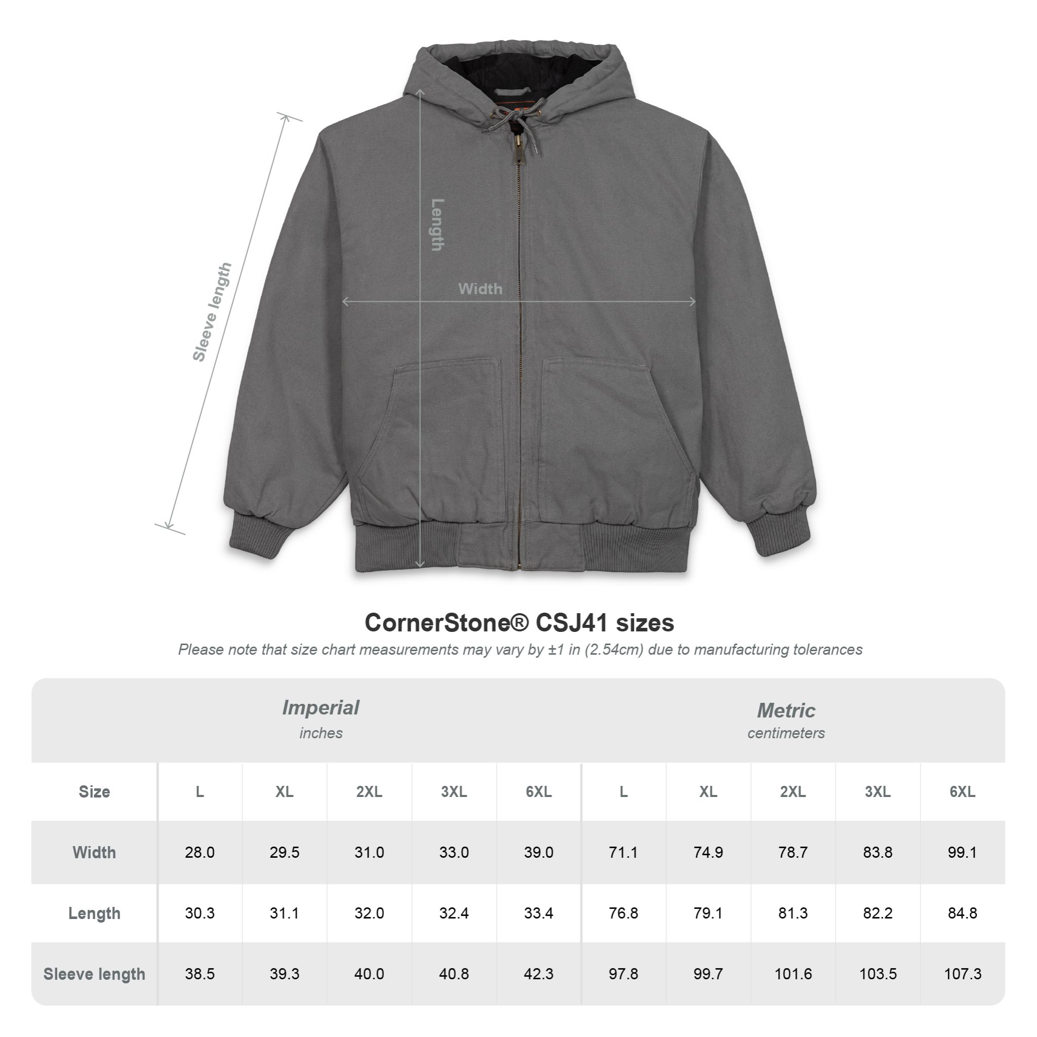 Chaqueta con Capucha — Escudo Bordado - Image 3